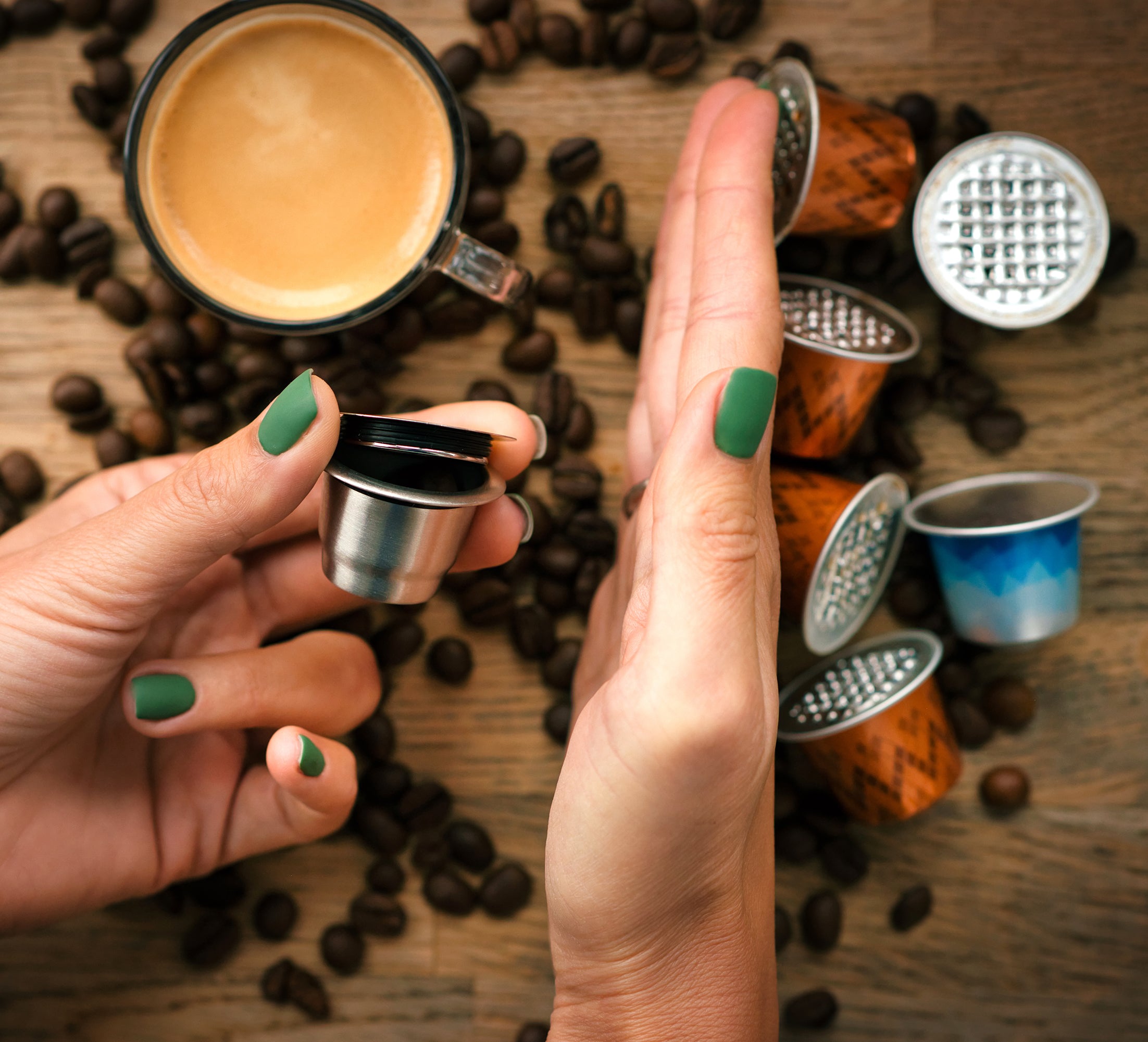 Enjoy Delicious Coffee Sustainably with Reusable Coffee Pods